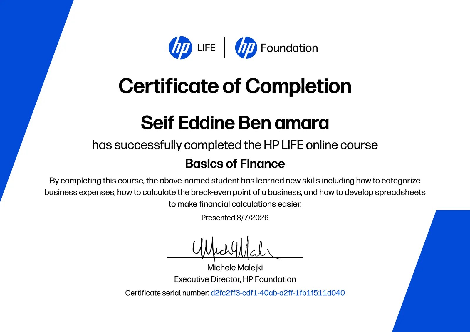 Basics of Finance