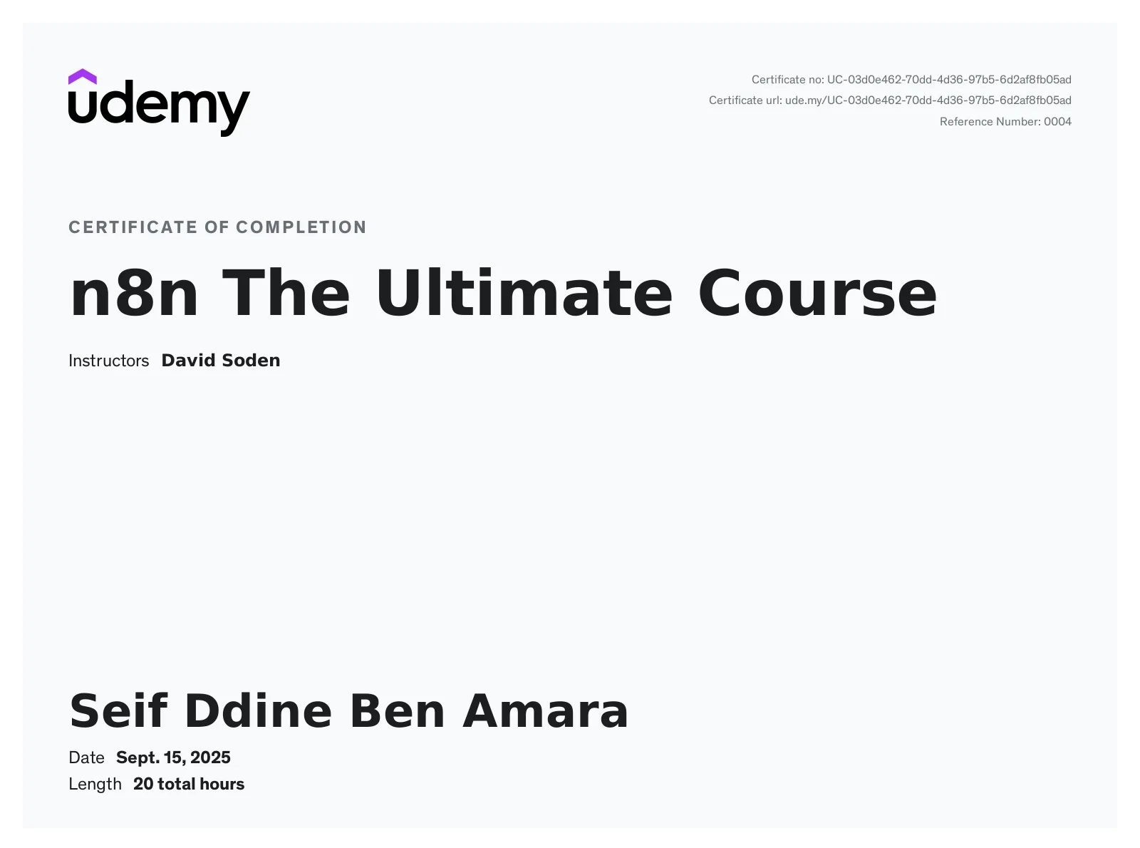 n8n The Ultimate Course