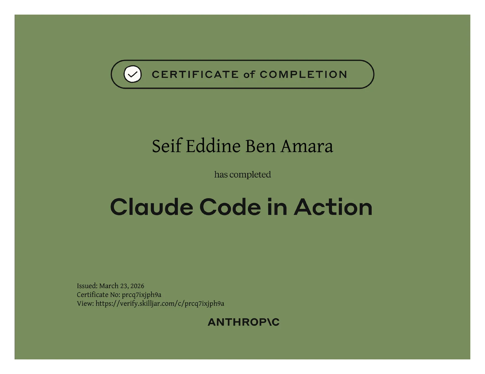 Claude Code Certification