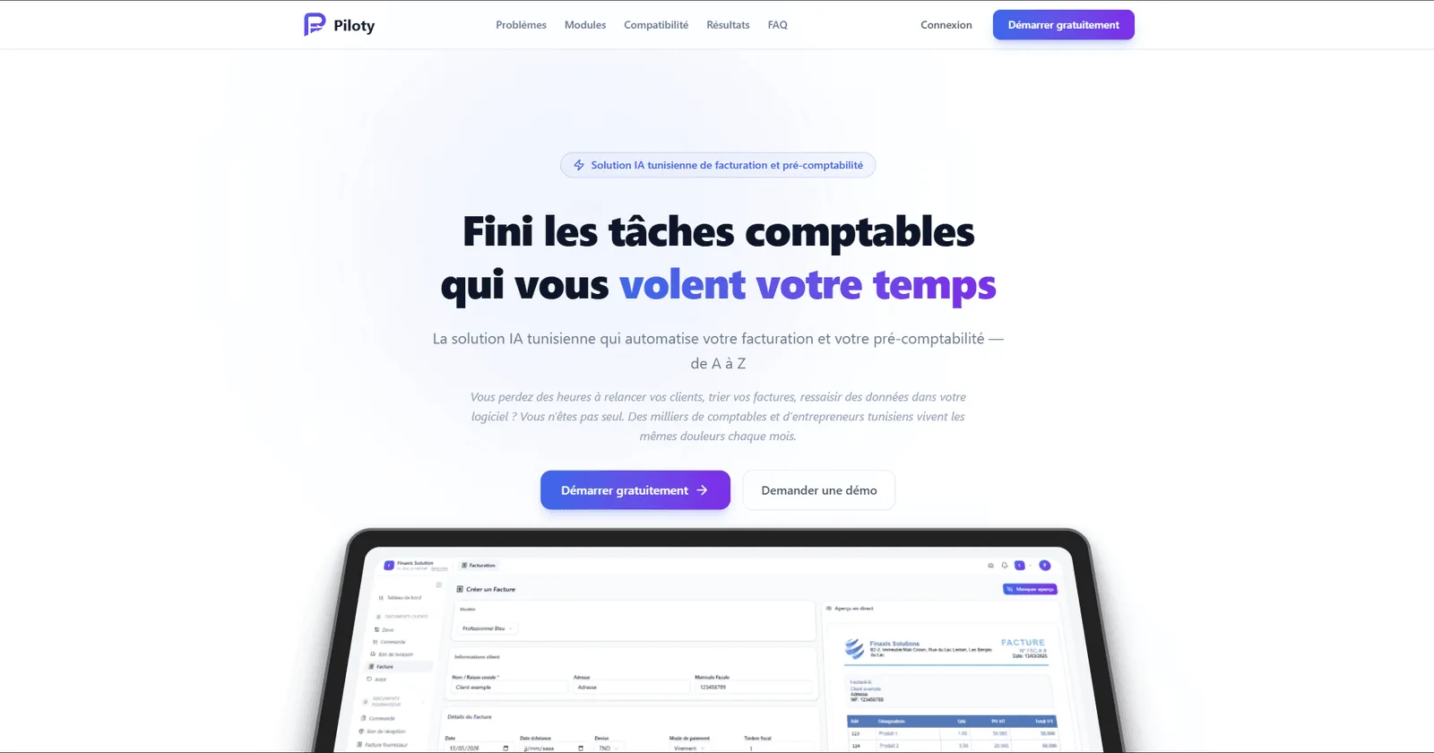 Piloty - AI-Powered Invoicing & Pre-accounting screenshot 1